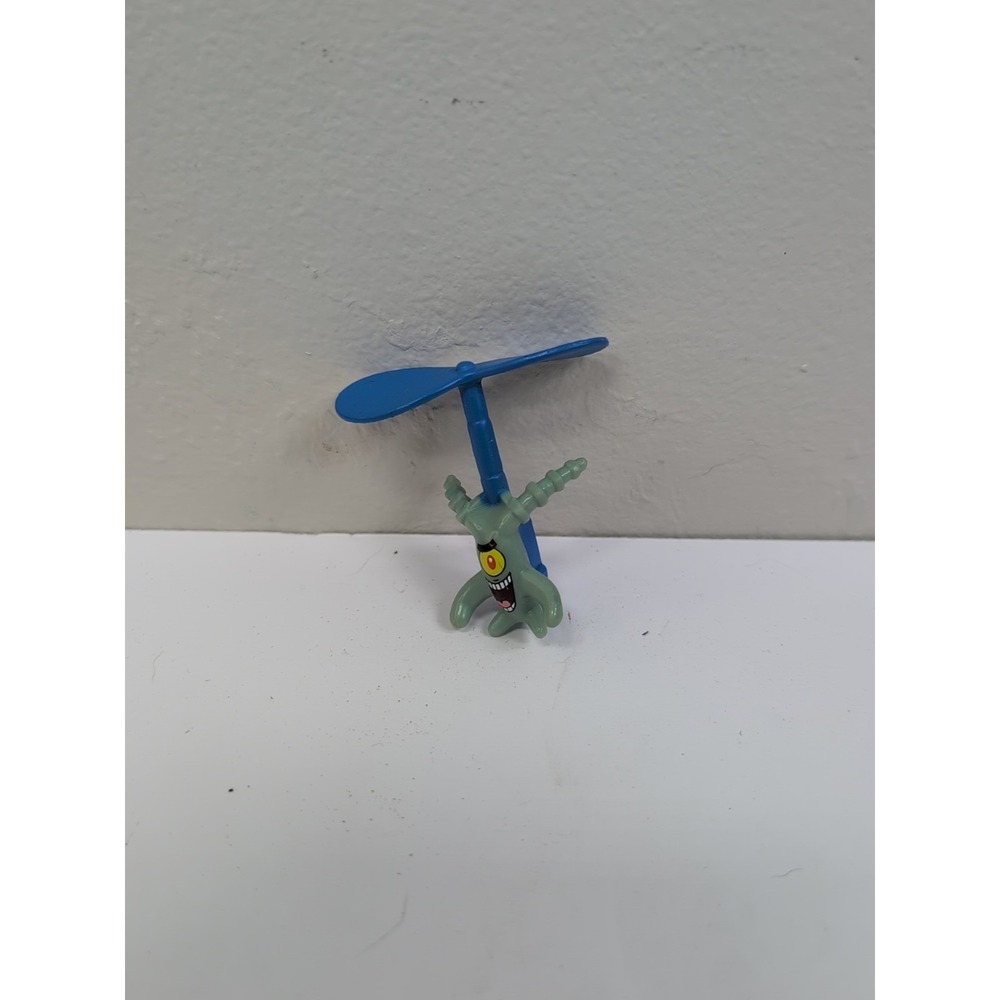 Imaginext Plankton With Propeller SpongeBob SquarePants 2.25" Action Figure RARE